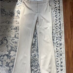 Aritzia Cream Boot-Cut Flare Pants